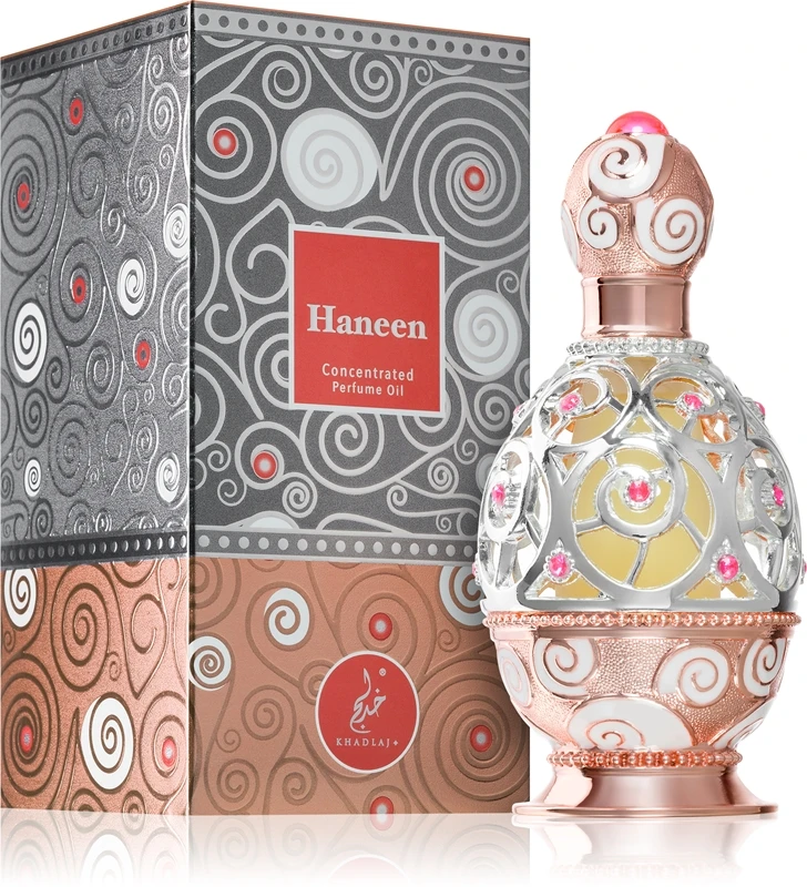 Khadlaj Haneen Rosegold Khadlaj Haneen Rosegold -Notino Parfum Cosmétiques khadlaj haneen rosegold huile parfumee pour femme 1